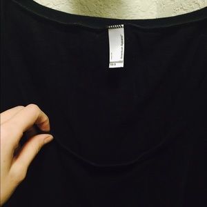 Black Scoop Neck Top or Dress