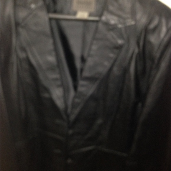 Leather jacket
