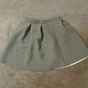 Gray skirt