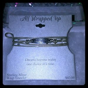 🌺FLASH SALE🌺All Wrapped Up Sterling Silver WRAP