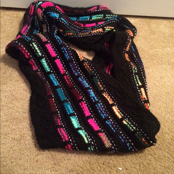 Multi colored scarf