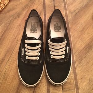 Black & white Vans
