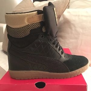 PUMA Sky Wedge Hi-Tops