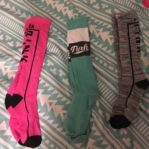 VS Pink Socks! FREE COUPONS W/purchase
