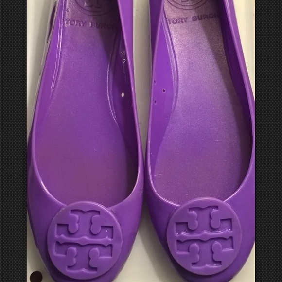 AUTHENTIC Tory Burch Flats, Ballet, Rubber, Reva!!