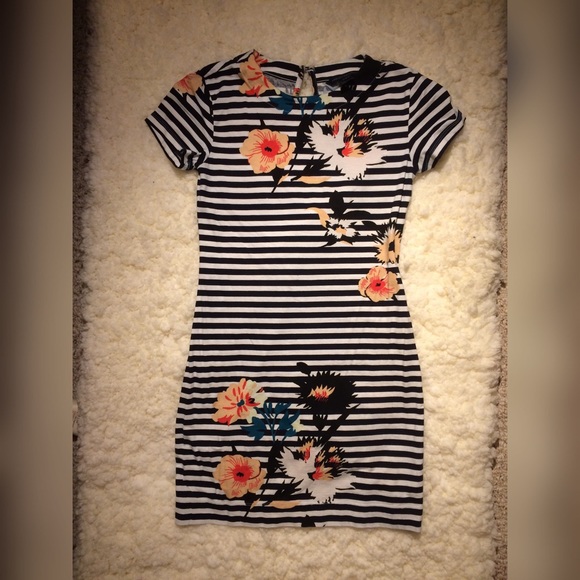 French connection desert garden jersey dress