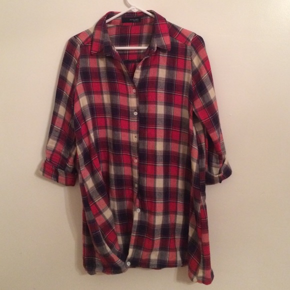 Urban Outfitters Tops - Red flannel shirt