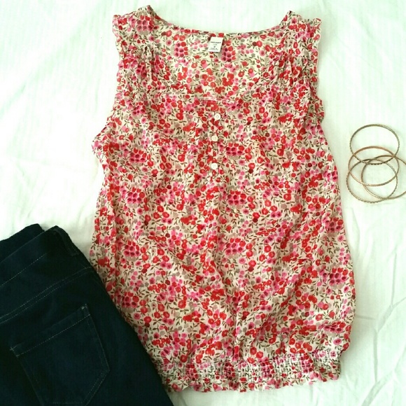 Old Navy Tops - floral print tank top