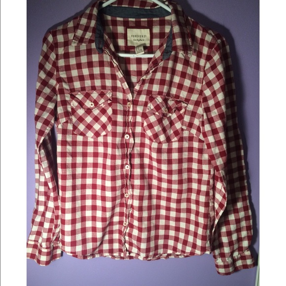 Red and white flannel