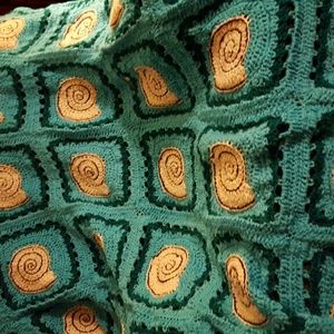 Seashell afghan
