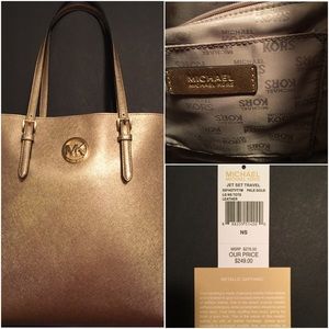 Authentic Michael Kors Jet Set Travel Tote