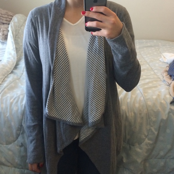 Cozy grey lounge sweater