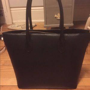 H&M Tote Bag with Gold Side Zippers