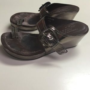 Donald J. Pliner wedge sandals