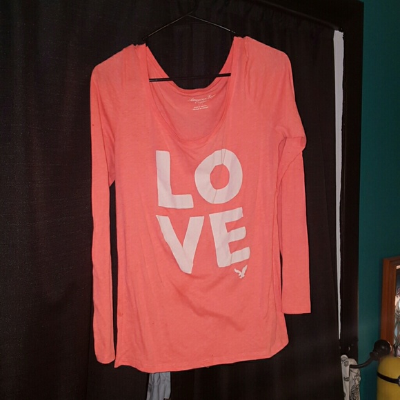 American eagle outfitters long sleeve LOVE shirt