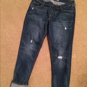 Old Navy the Boyfriend jeans distressed