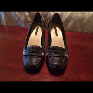 Bandolino Square Toe Loafer- Black