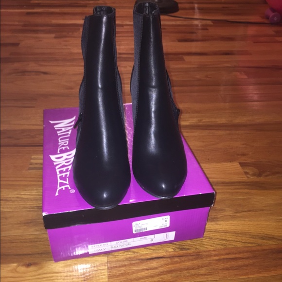 Black boots