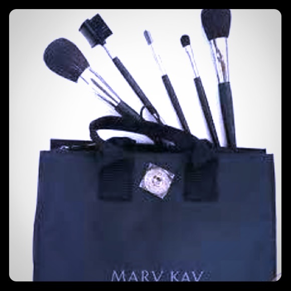 Mary Kay Makeup Brush Set & Bag!