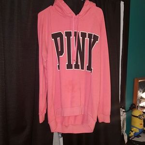 Pink Victoria Secret sweatshirt