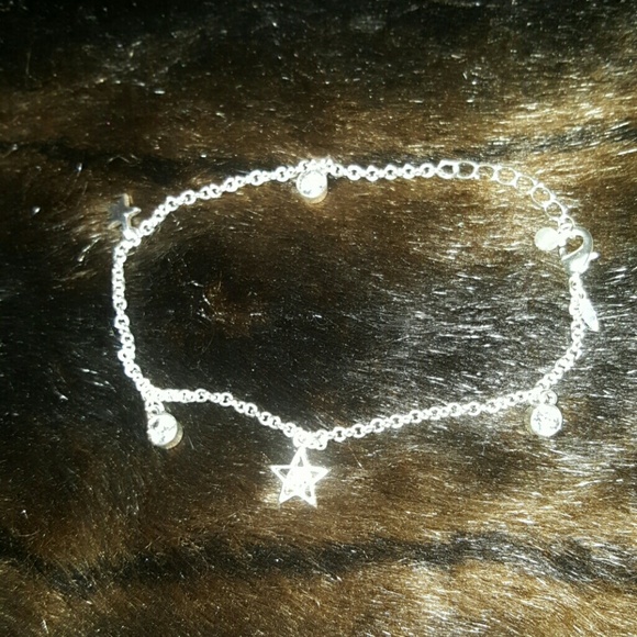 🎀Sale🎀Beautiful Lady Liberty Silver Anklet