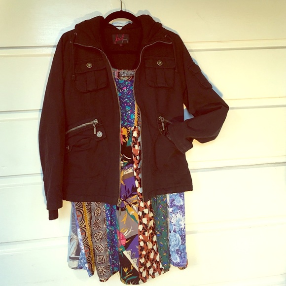 Multi-Patterned Vintage Dress