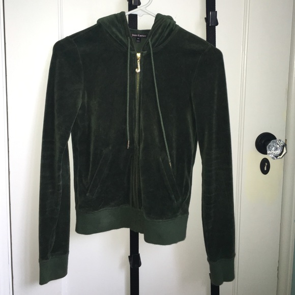 Juicy Couture green sweater