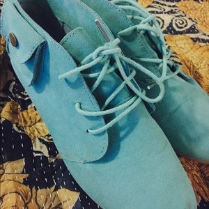 Turquoise Shoes