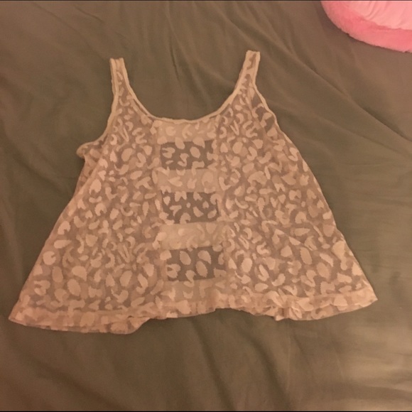 Delia's cheetah print tank
