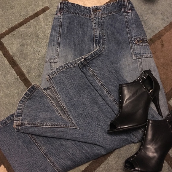 L.A. Blues Dresses & Skirts - L.A. Blues Jean Skirt