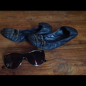 Aldo shoes and sunglasses