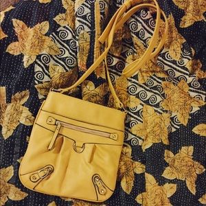 Yellow Satchel Purse