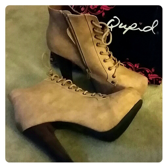 Qupid boot heels