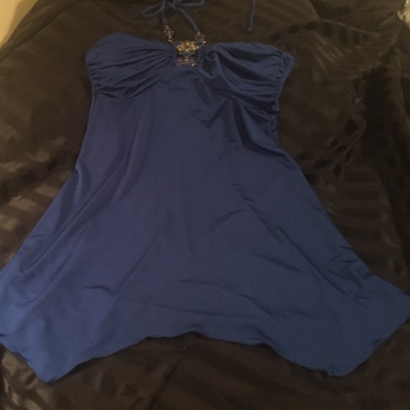 Royal Blue Cache Top