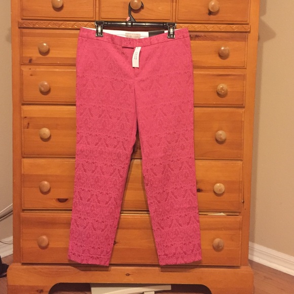 Banana Republic fuchsia pants
