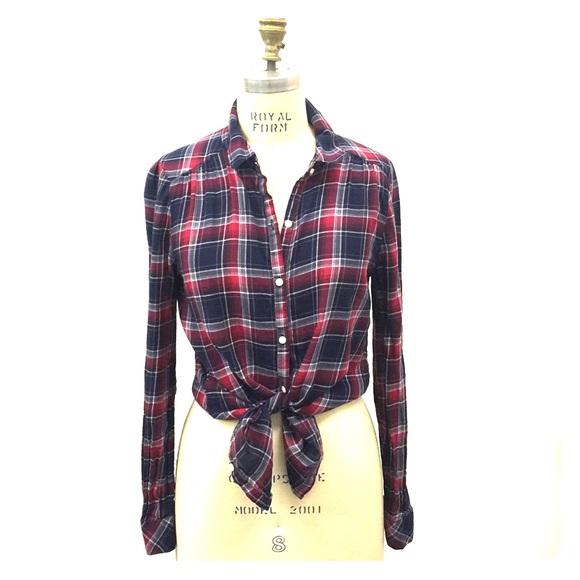 Plaid Blouse