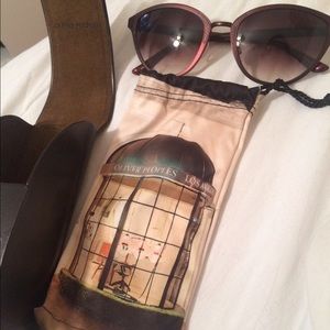 Oliver Peoples Annaliesse 55mm Burgundy Sunglasses