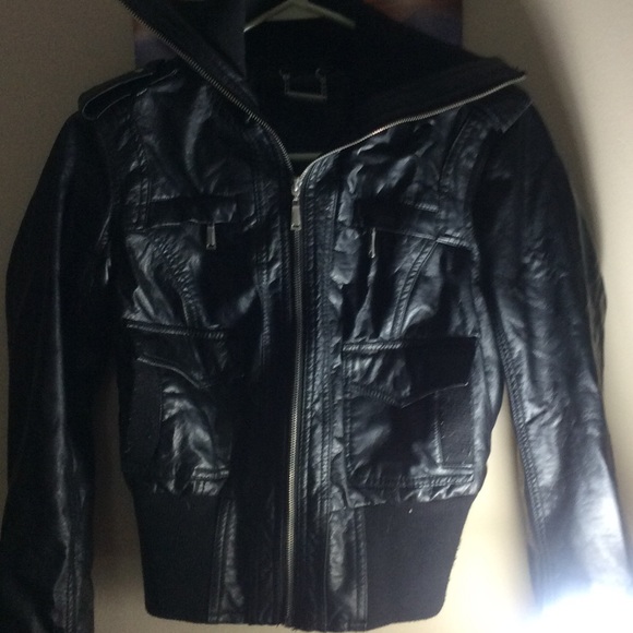 Faux leather jacket - Picture 1 of 1