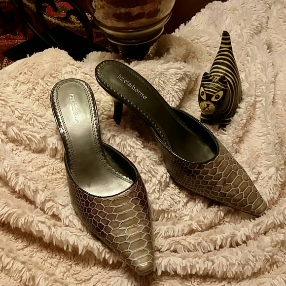 Liz Claiborne kitten heel.