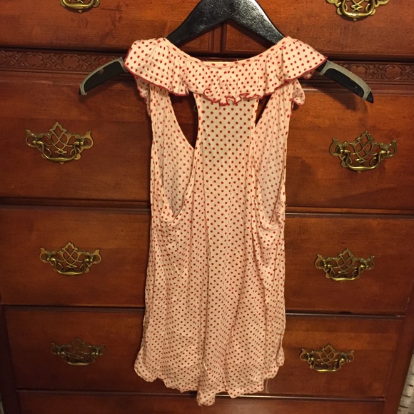 Light pink ruffle tank - Picture 2 of 2