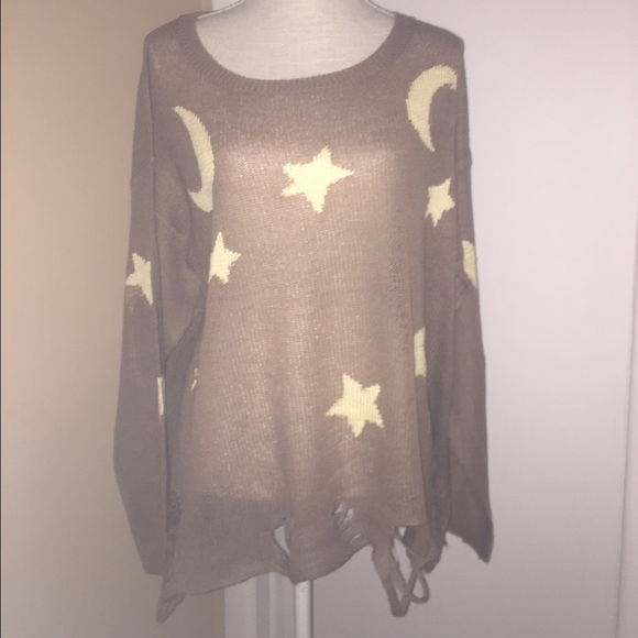💥FLASH SALE💥 🆕 Wildfox Night Owl Lenon Sweater - Picture 3 of 4
