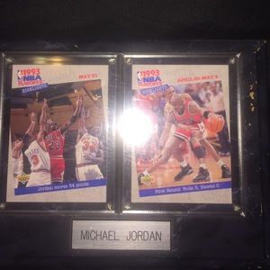 Michael Jordan Plaque