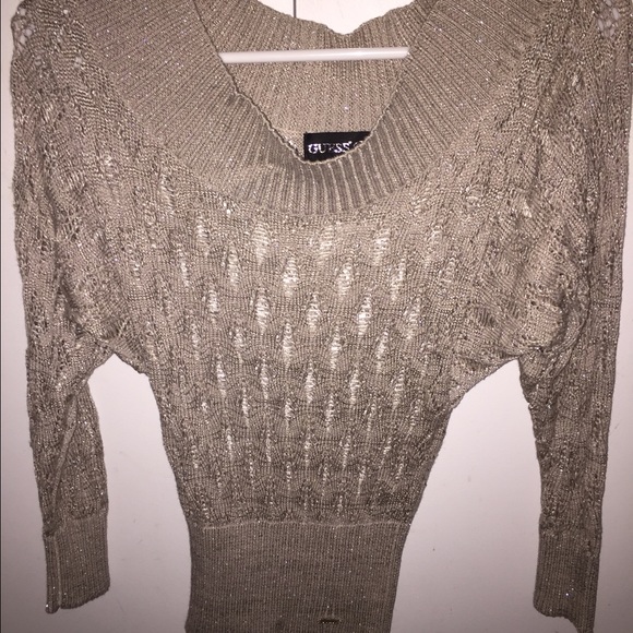 Guess off shoulder sweater