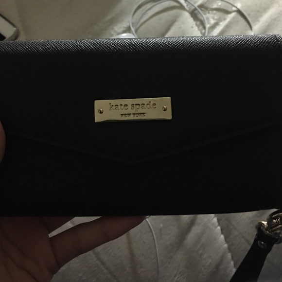 Kate Spade New York Saffiano Wristlet Wallet