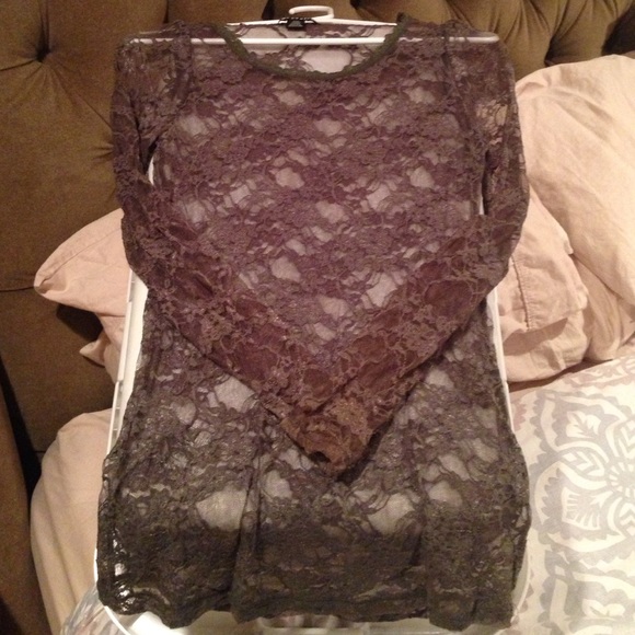 Lace Top Long Sleeve