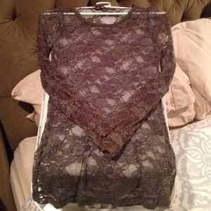 Lace Top Long Sleeve