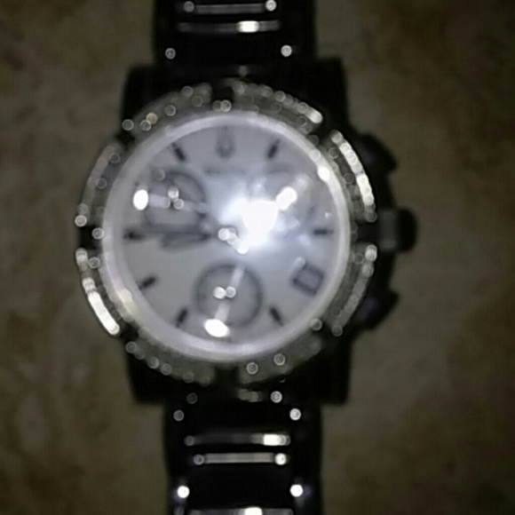 Bulova diamond watch