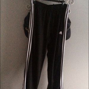 Adidas striped sweatpants