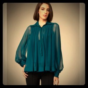 Dian Von Furstenburg silk blouse