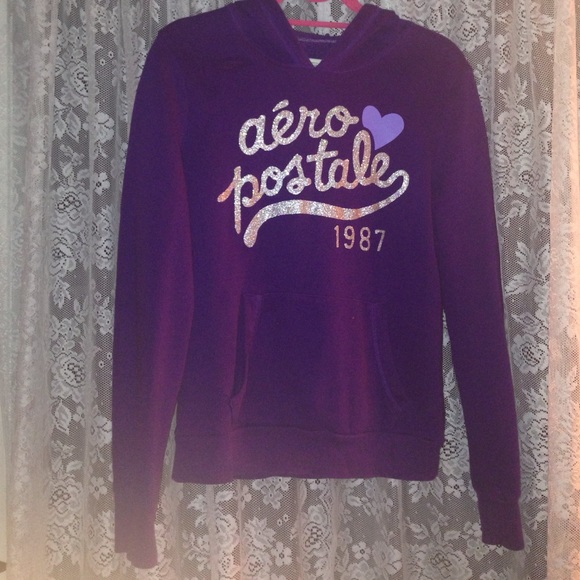 Purple Aeropostale Hoodie